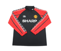 Manchester United Chamarra Negro - 98/99
