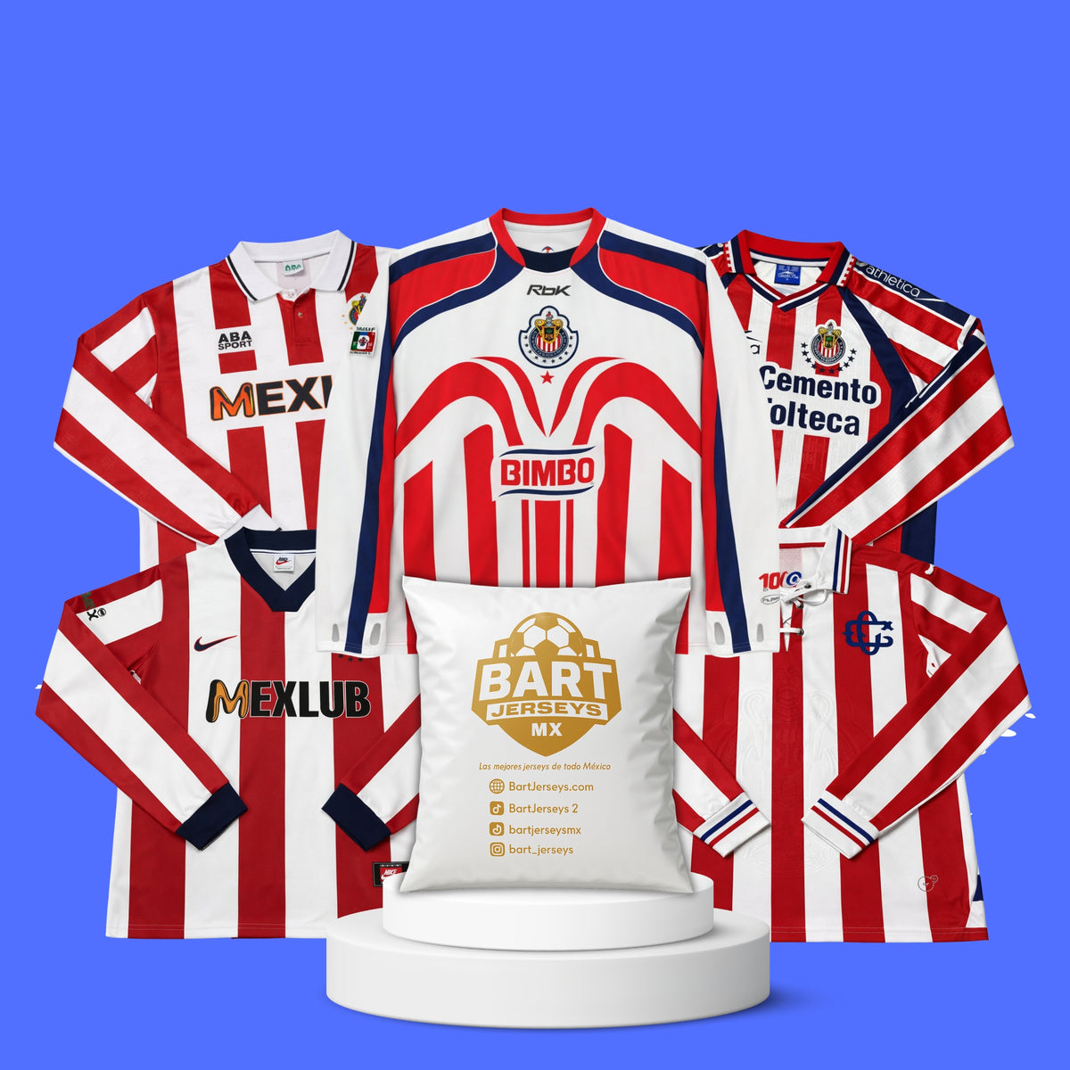Pack Chivas Retro - Manga Larga