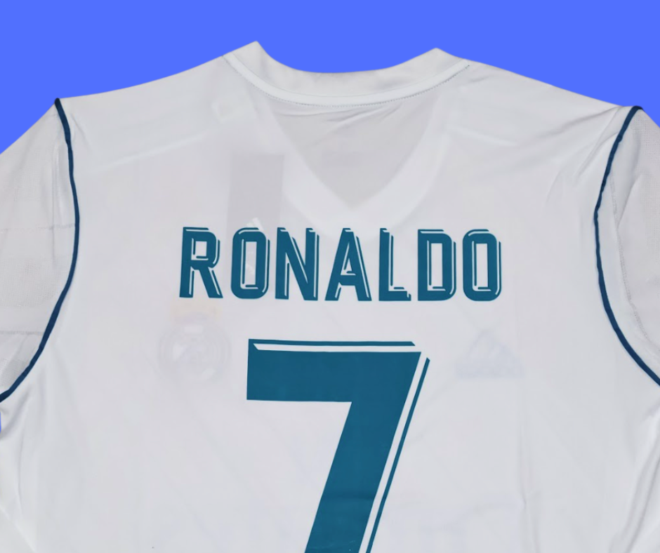 Real Madrid 17/18 Local Ronaldo - Manga Larga
