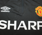 Manchester United Chamarra Negro - 98/99