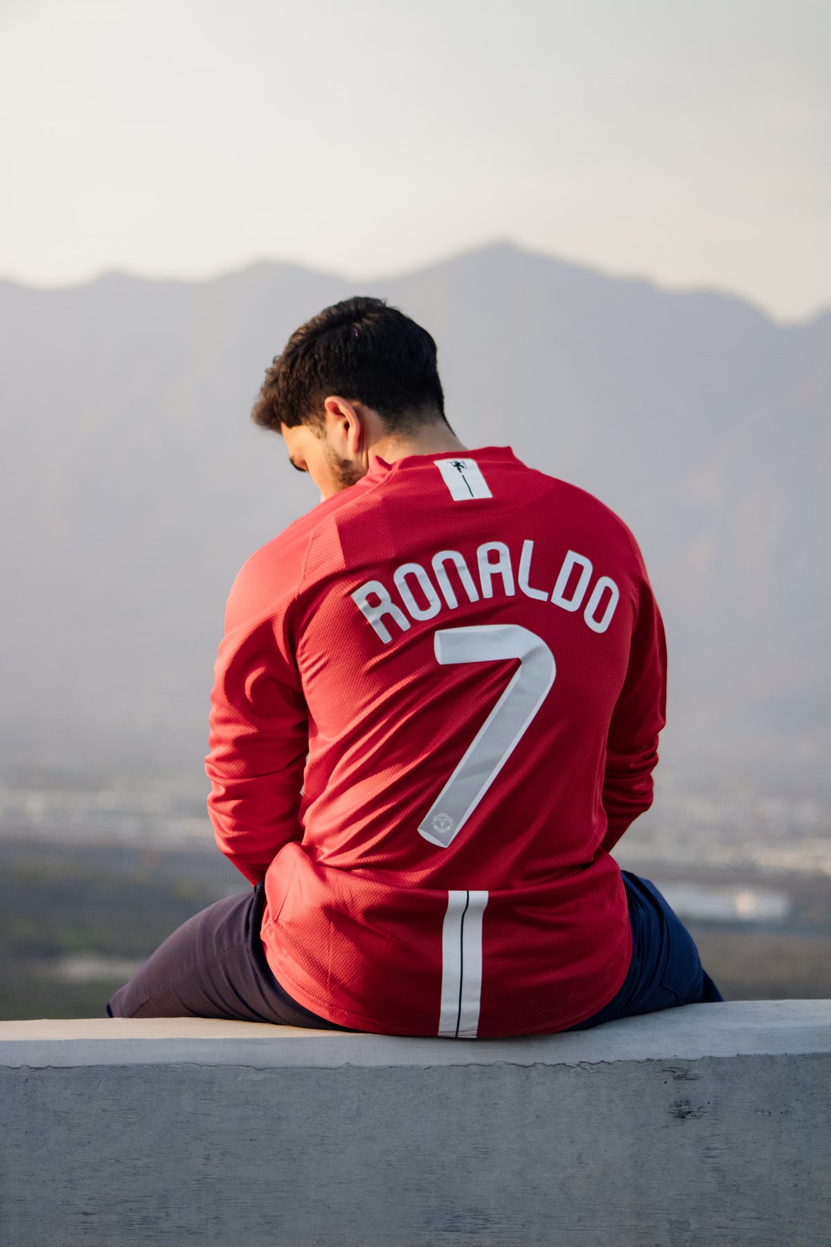 Manchester United 2008 Manga Larga Ronaldo 2008