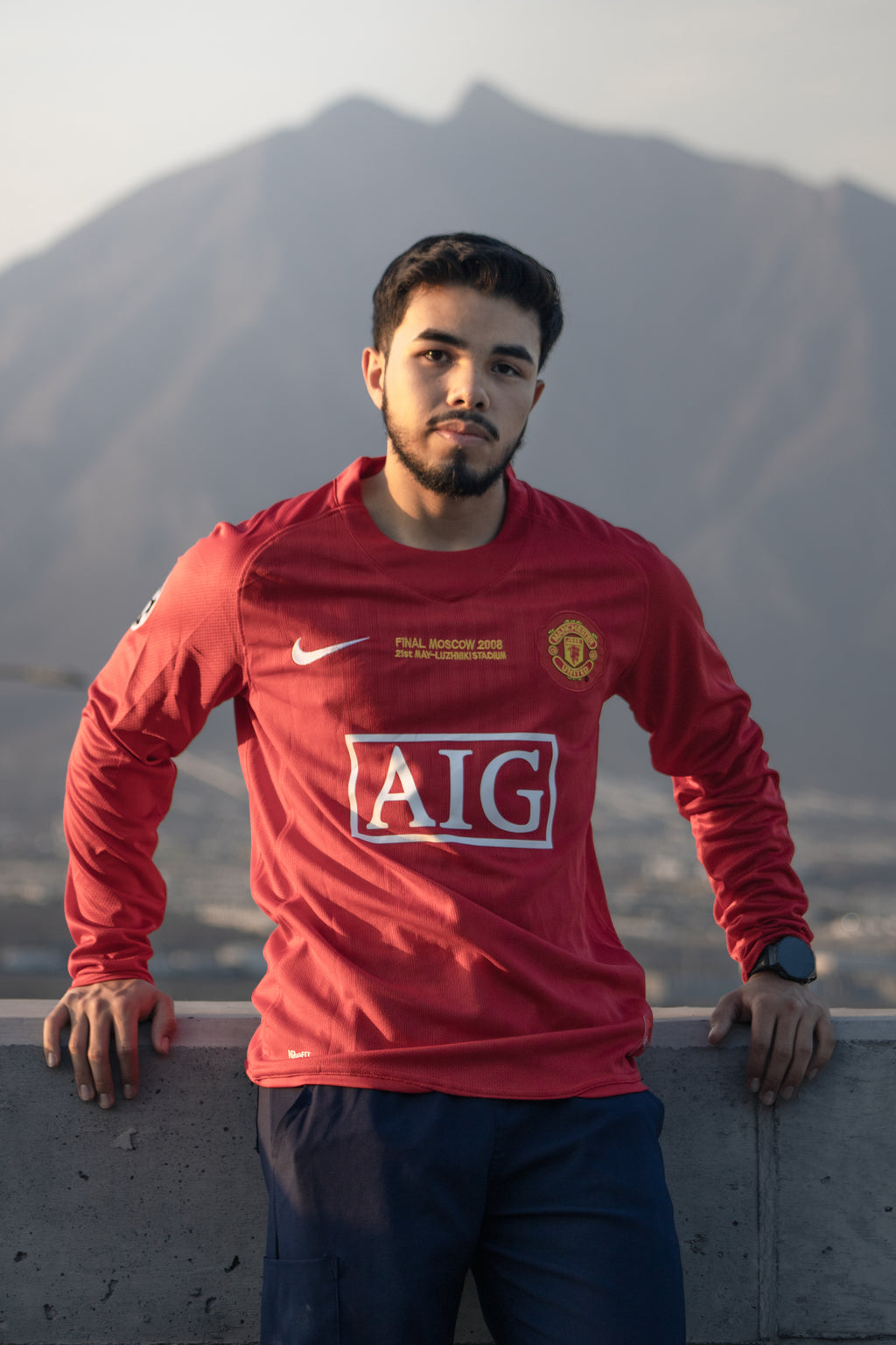 Manchester United 2008 Manga Larga Ronaldo 2008