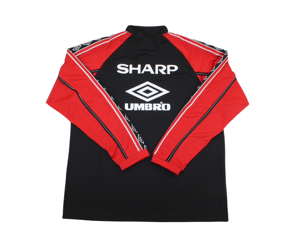 Manchester United Chamarra Negro - 98/99