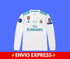 Real Madrid 2018 Manga Larga Ronaldo