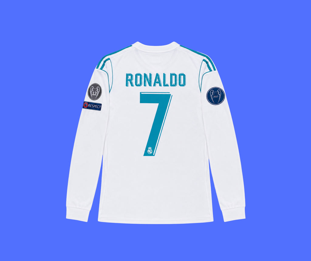 Real Madrid 2018 Manga Larga Ronaldo