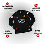 Manchester United Ronaldo 2008 Visita - Manga Larga